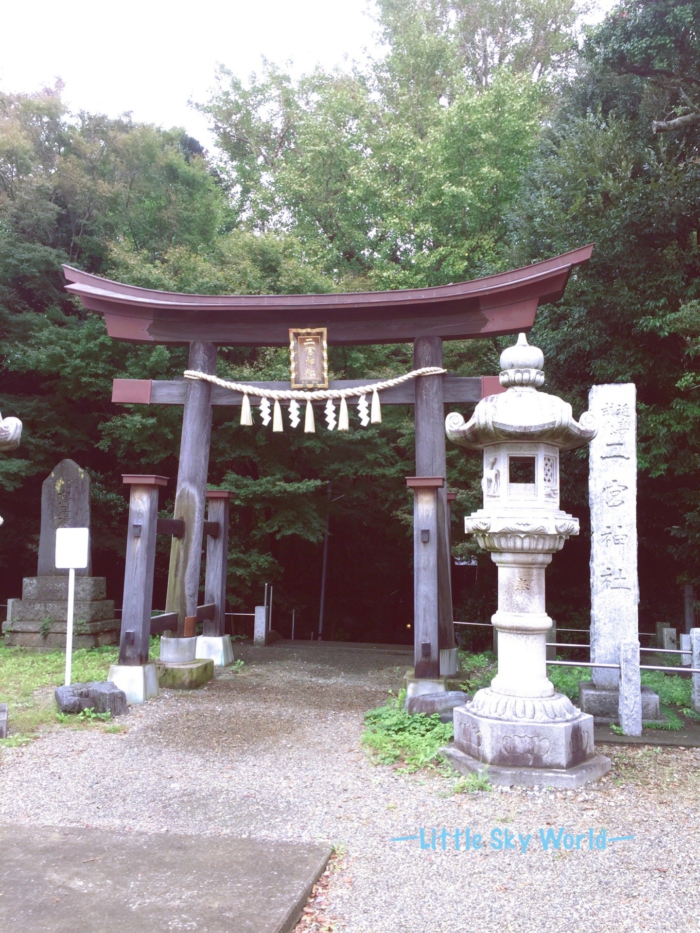 神社著迷 如山谷般的參道 千葉二宮神社 Ninomiya Jinja Little Sky World